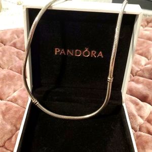 Pandora Snake Charm Starter Necklace